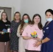Сегодняшнее утро началось с добрых улыбок и тёплых витаминных подарков
